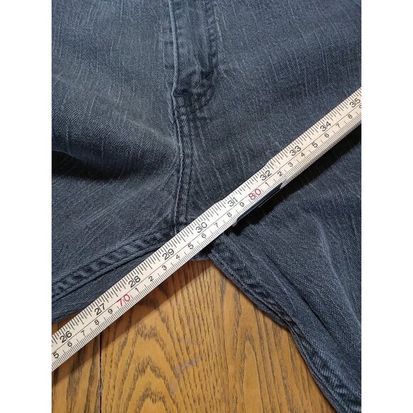 LEVI STRAUSS 508 Jeans Mens  32 X 32 FADED BLACK Preowned Summer  Casual Work - Picture 3 of 12